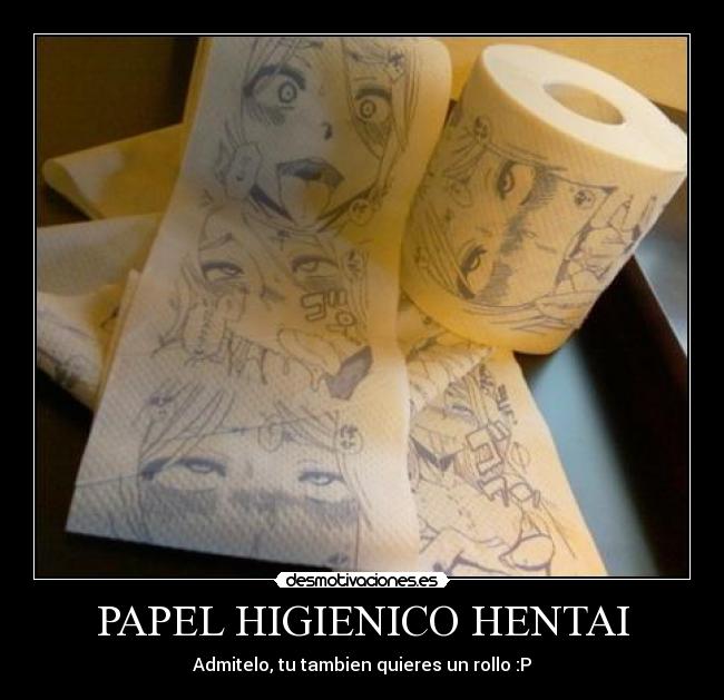PAPEL HIGIENICO HENTAI - 