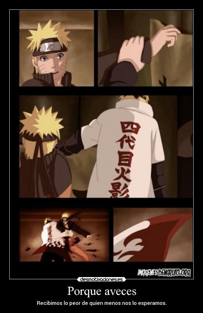 Porque aveces - Recibimos lo peor de quien menos nos lo esperamos.