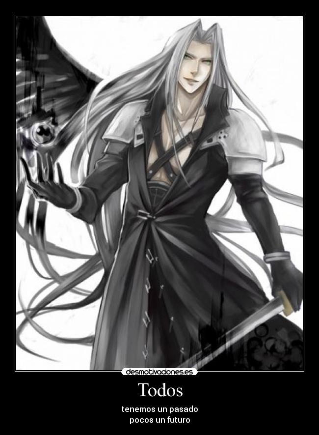 carteles clanotao otakushinigami sephiroth desmotivaciones