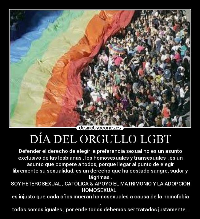 DÍA DEL ORGULLO LGBT -