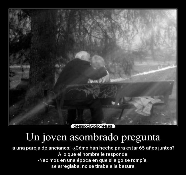 Un joven asombrado pregunta -