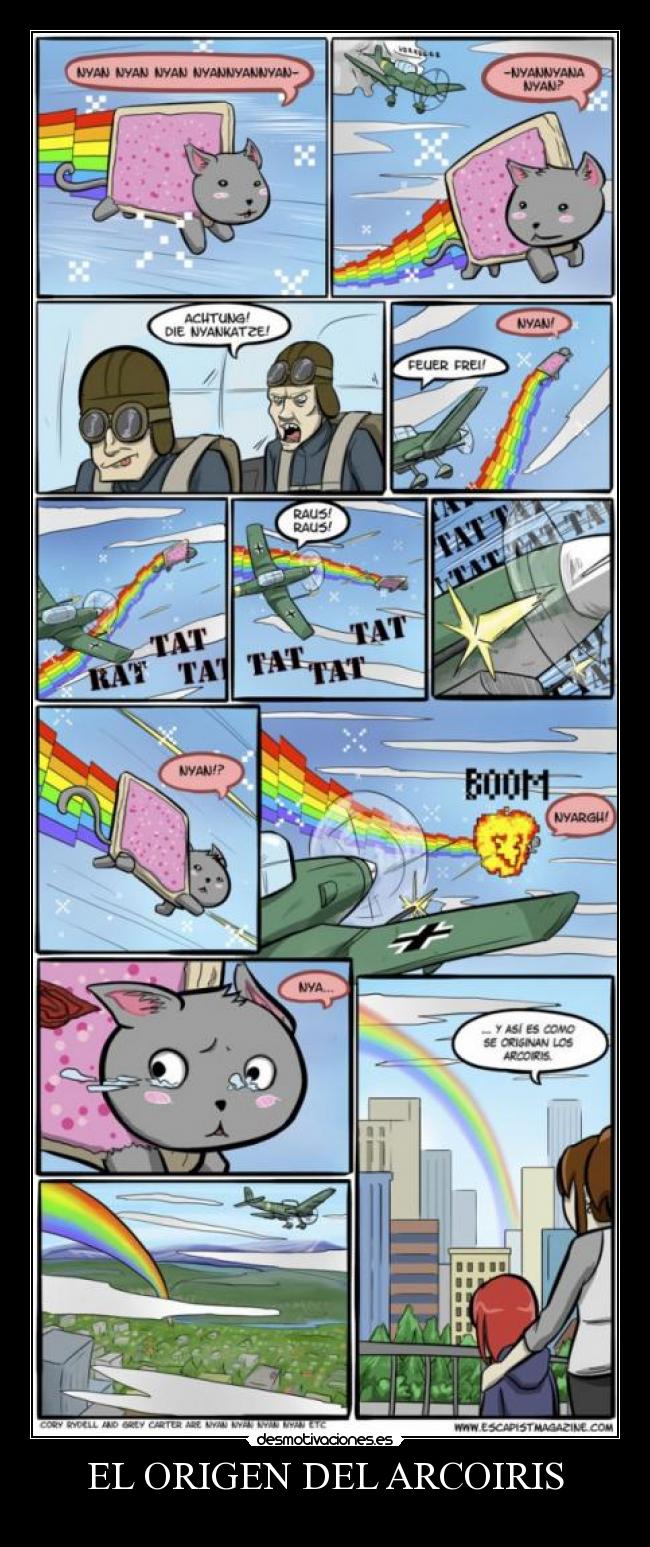 EL ORIGEN DEL ARCOIRIS -