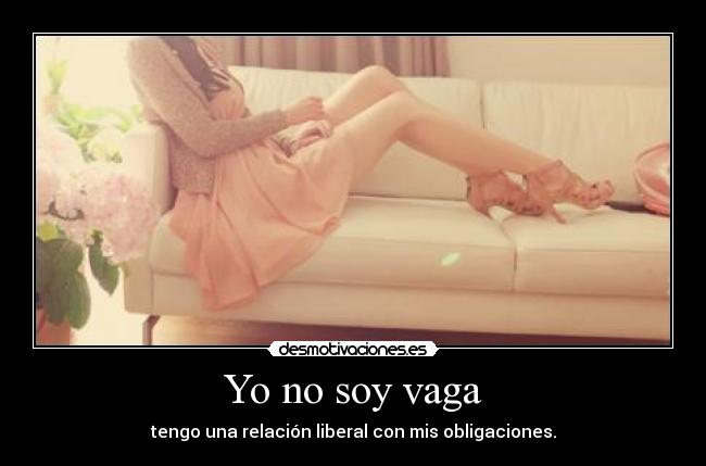Yo no soy vaga -