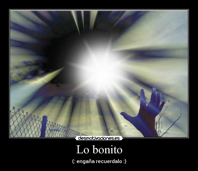 Lo bonito - 