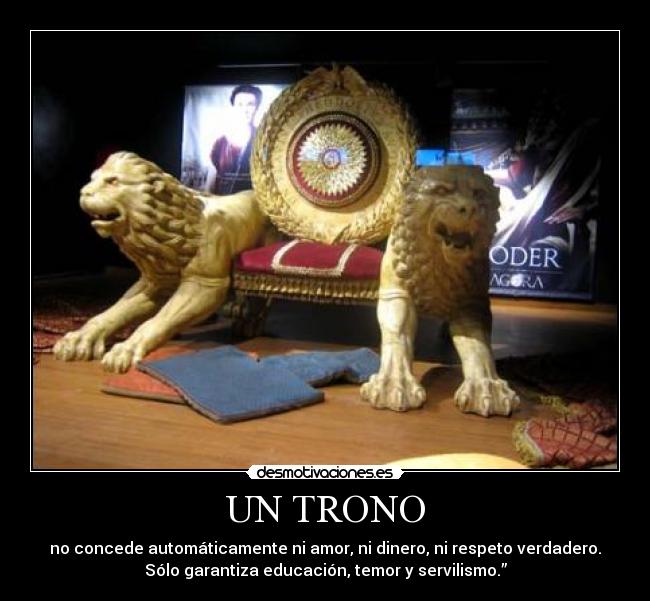 UN TRONO - 