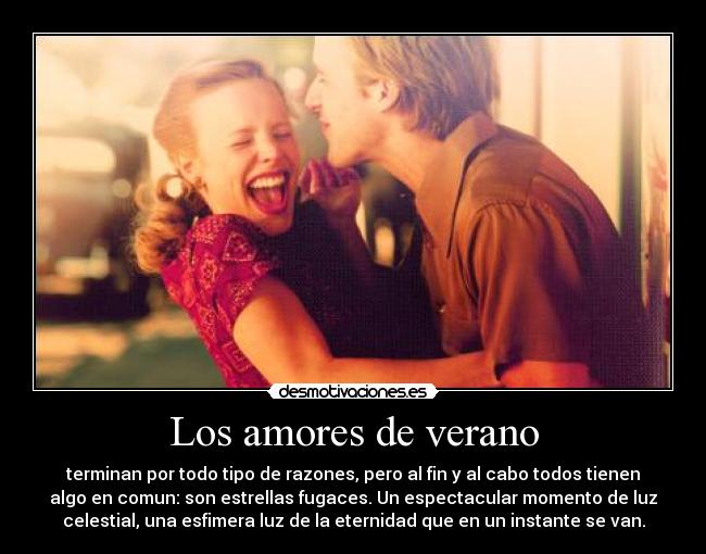 Los amores de verano -