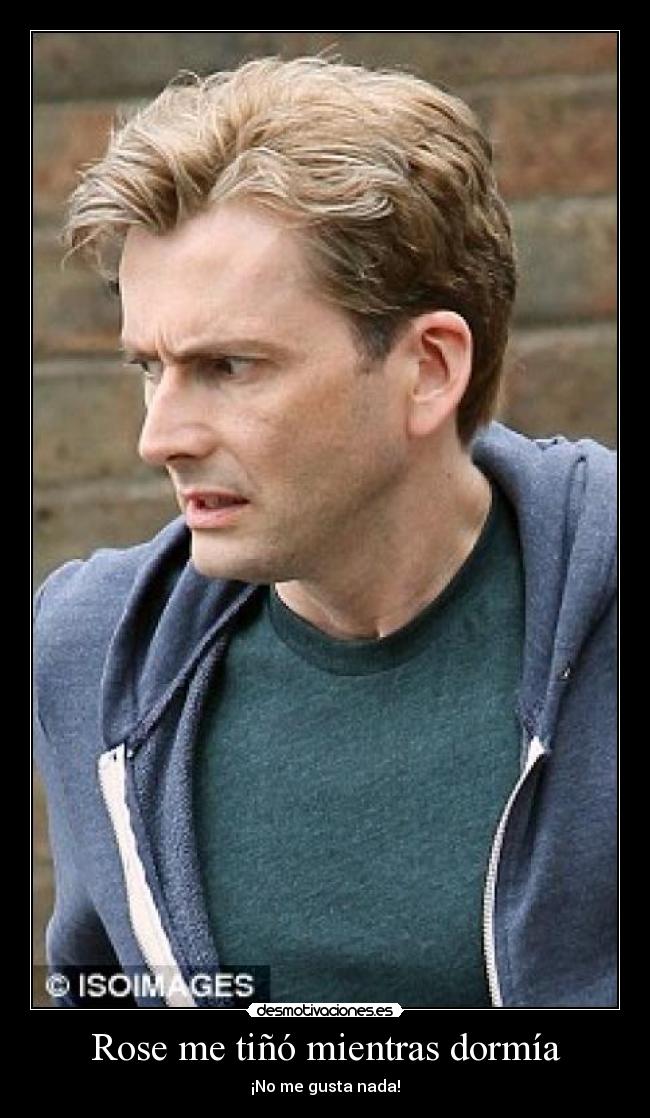 Rose me tiñó mientras dormía - 