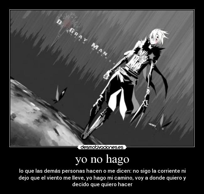 yo no hago - 