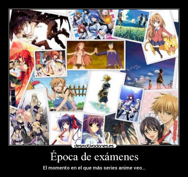 Época de exámenes - 