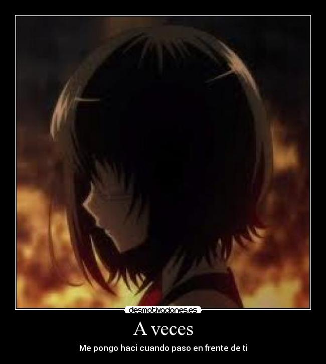A veces -