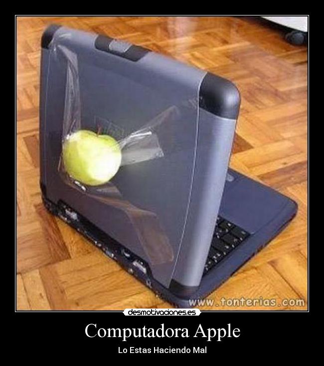 Computadora Apple - Lo Estas Haciendo Mal