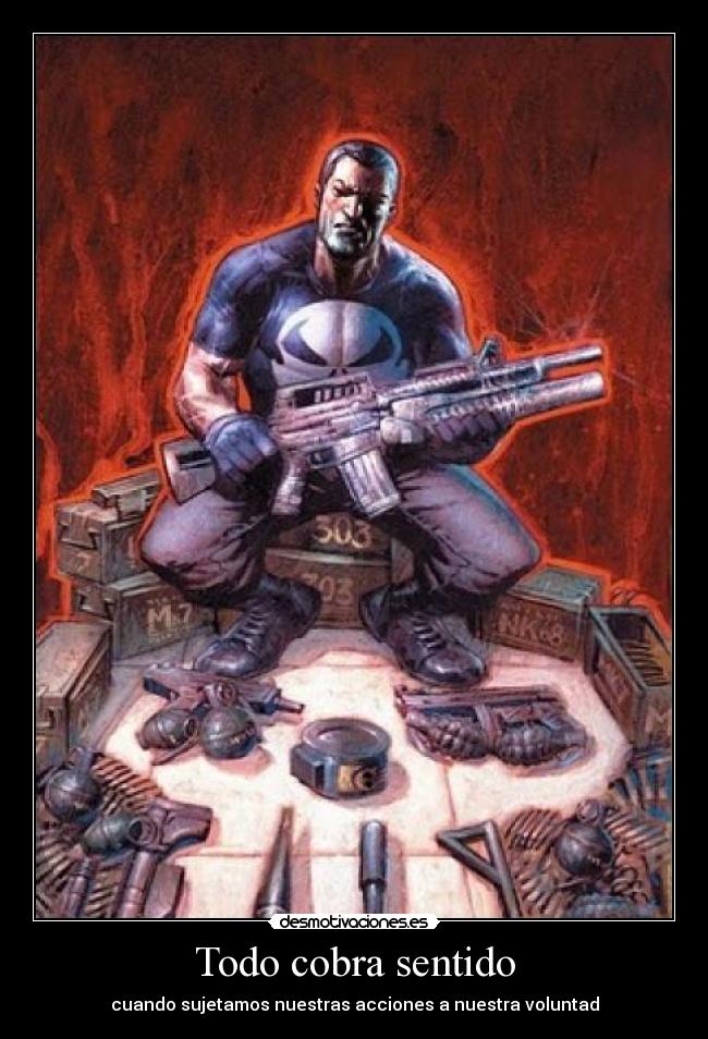 carteles castigador desmotivaciones