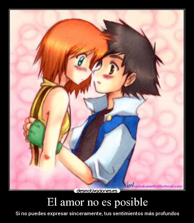 carteles amor ash misty pokemon cartel puke iugh jajajaja lovemugler desmotivaciones