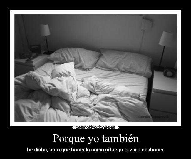 Porque yo también -