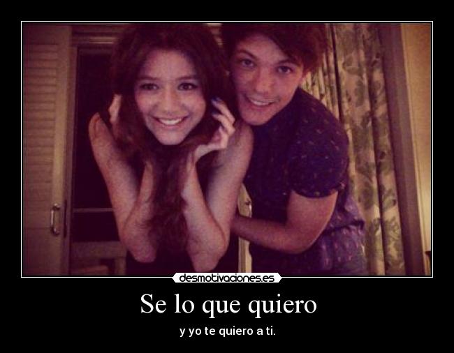 Se lo que quiero -