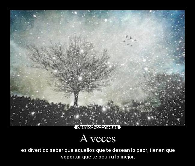 A veces -