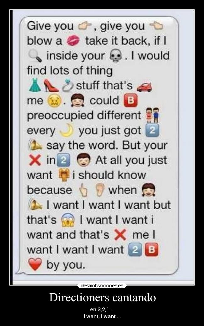 Directioners cantando -