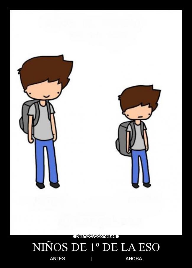 NIÑOS DE 1º DE LA ESO -