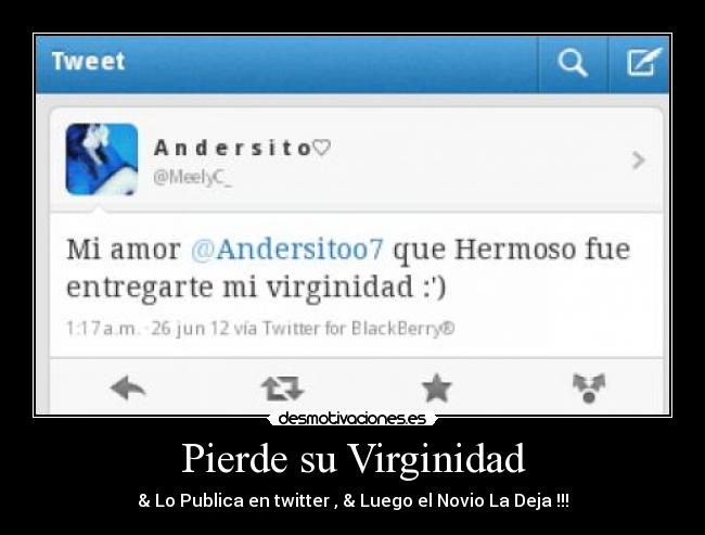 Pierde su Virginidad -