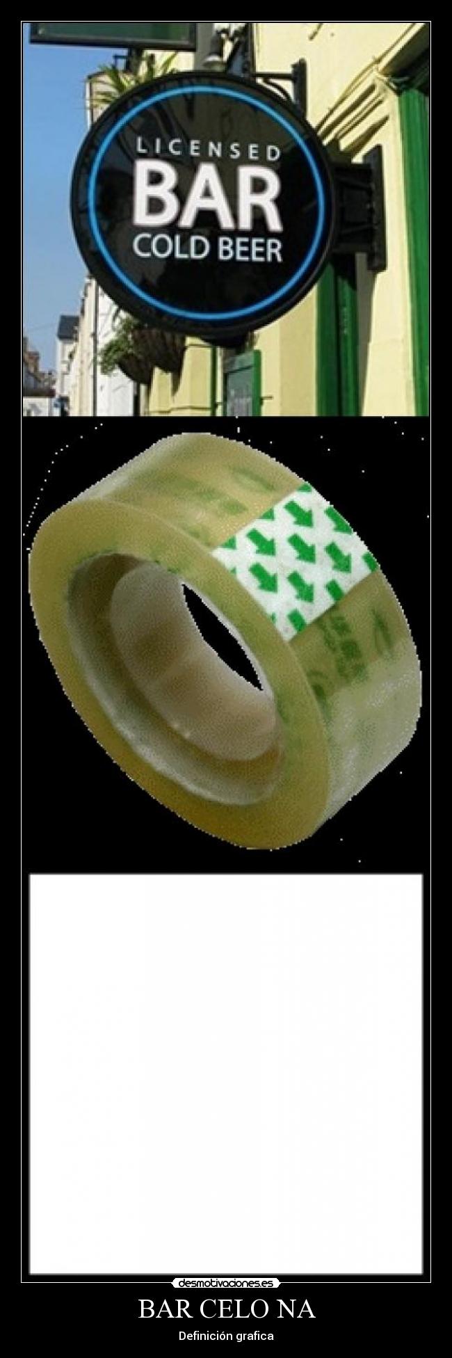 BAR CELO NA - Definición grafica