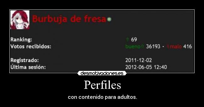 Perfiles - 
