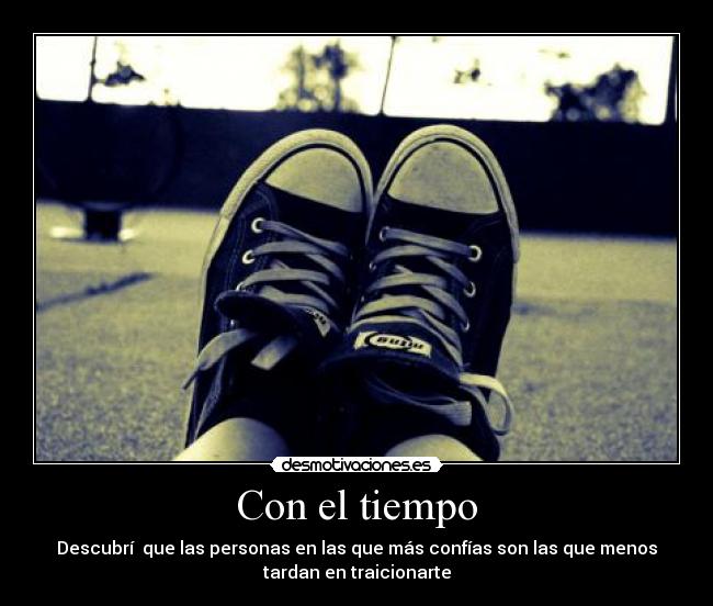 Con el tiempo -
