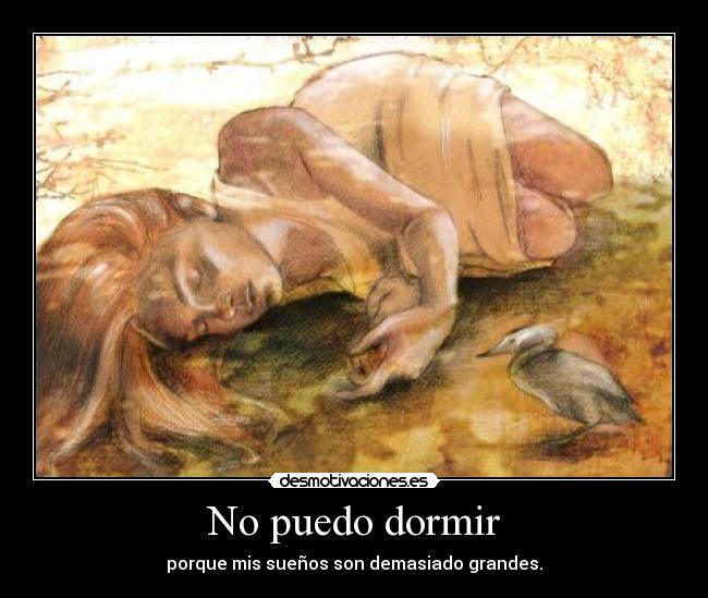 No puedo dormir - 