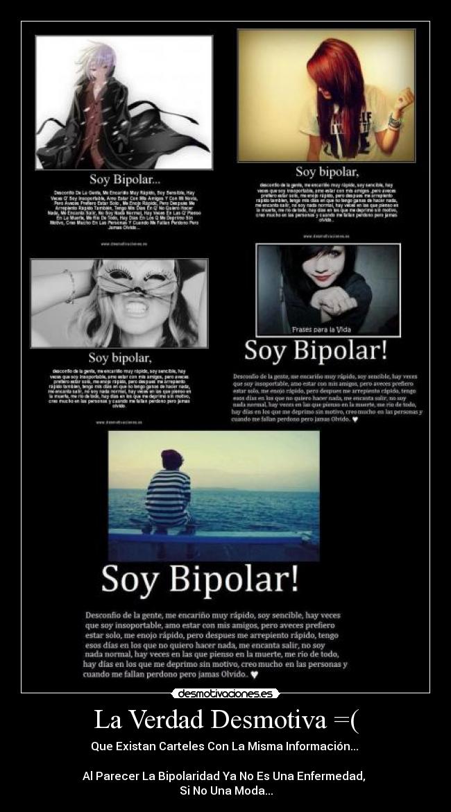 La Verdad Desmotiva =( -