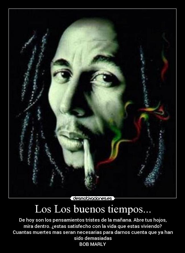 carteles bob marly desmotivaciones
