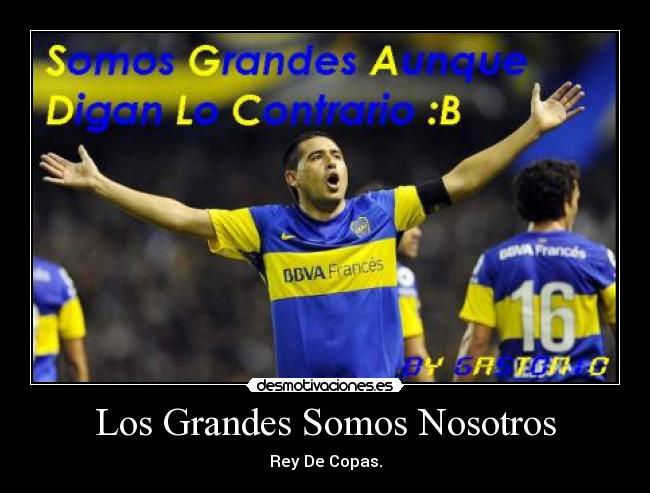 carteles boca rey copas desmotivaciones