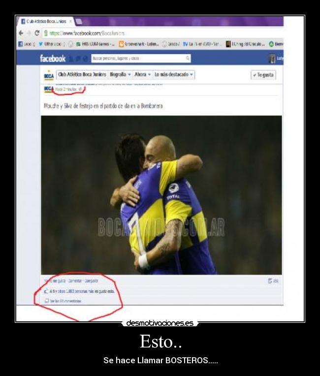 Esto.. - Se hace Llamar BOSTEROS.....