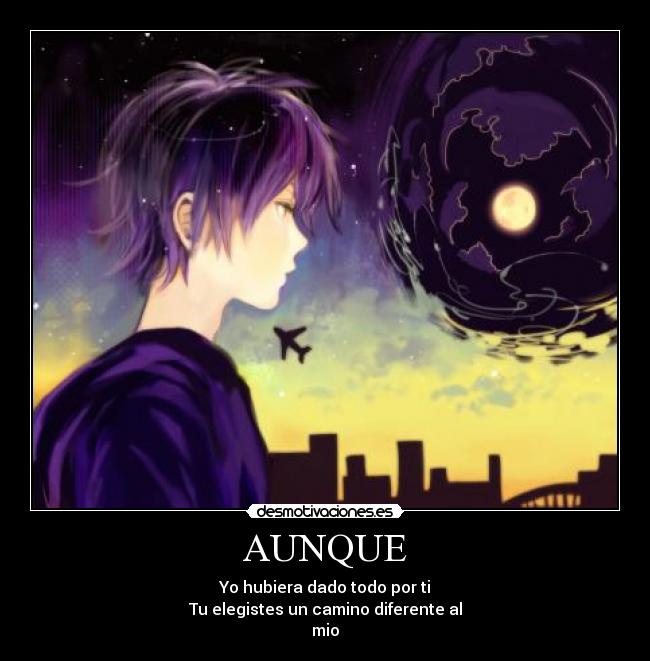 AUNQUE -