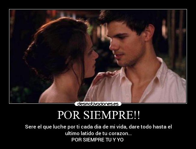 POR SIEMPRE!! -