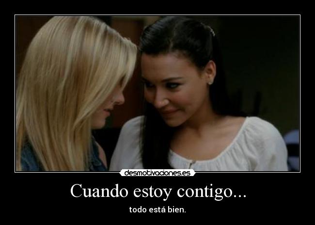 carteles brittana glee desmotivaciones