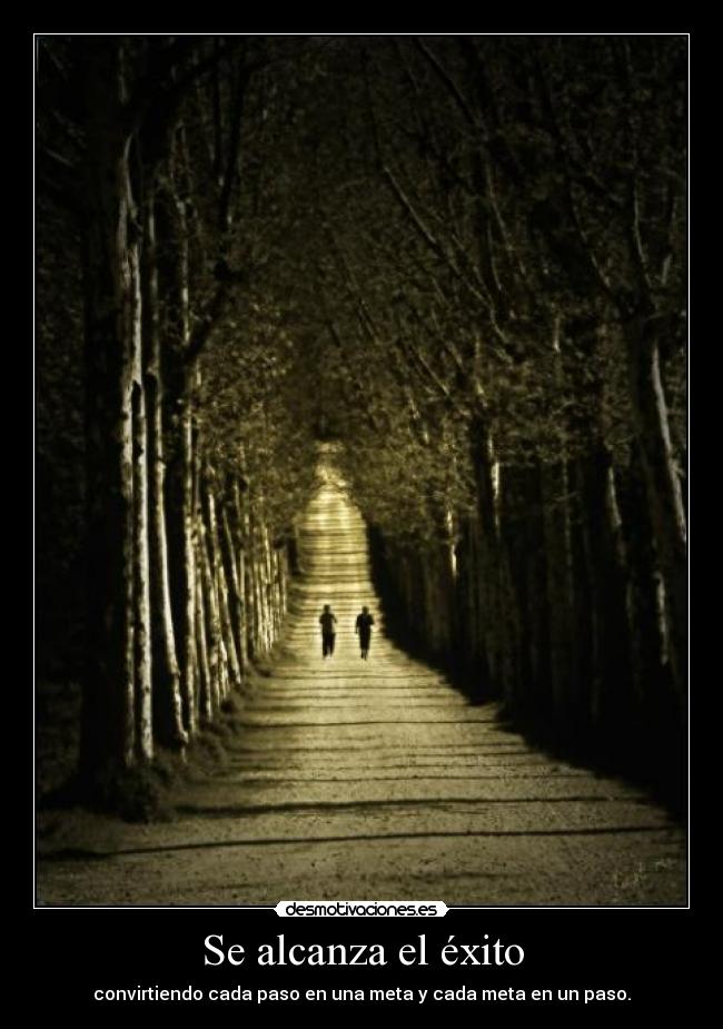 Se alcanza el éxito -