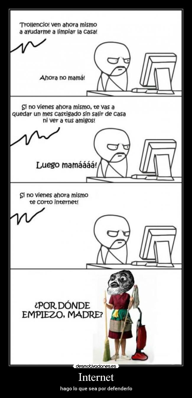 Internet - hago lo que sea por defenderlo