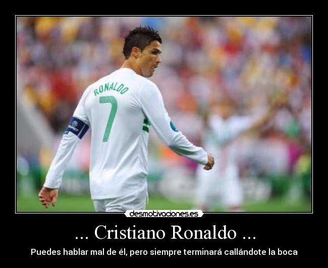 ... Cristiano Ronaldo ... -