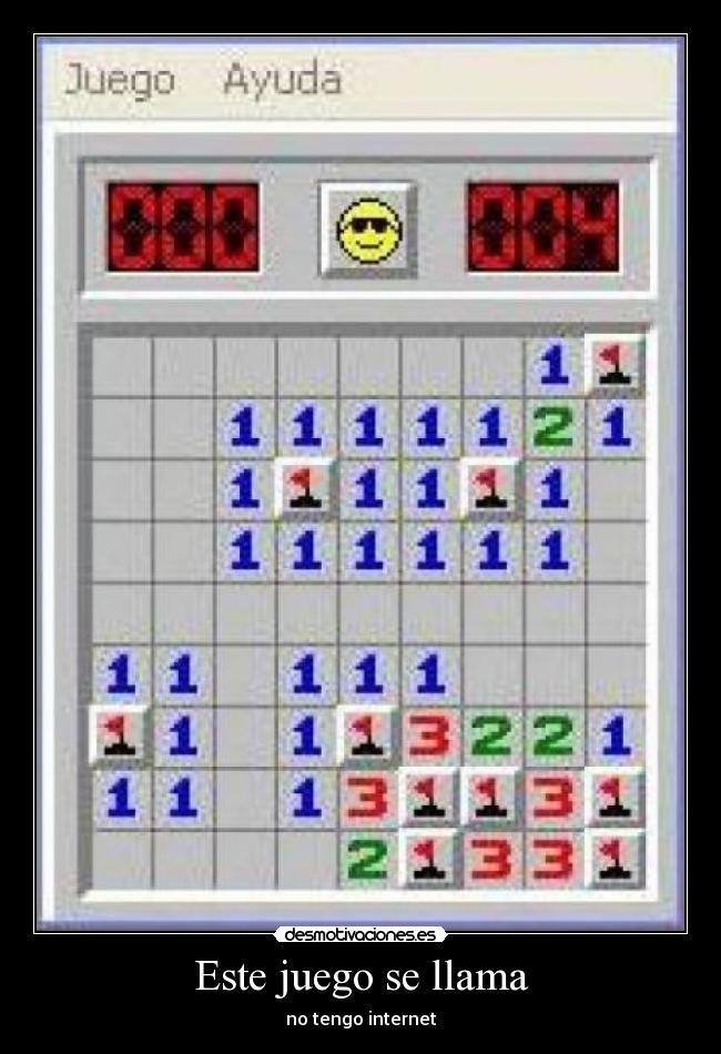 Este juego se llama - no tengo internet