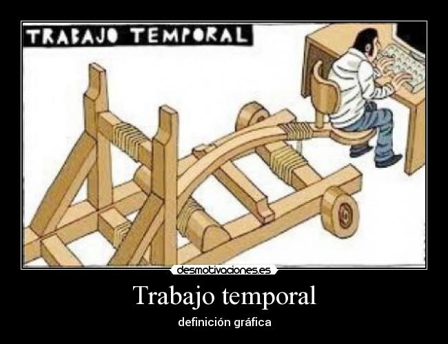 Trabajo temporal - definición gráfica