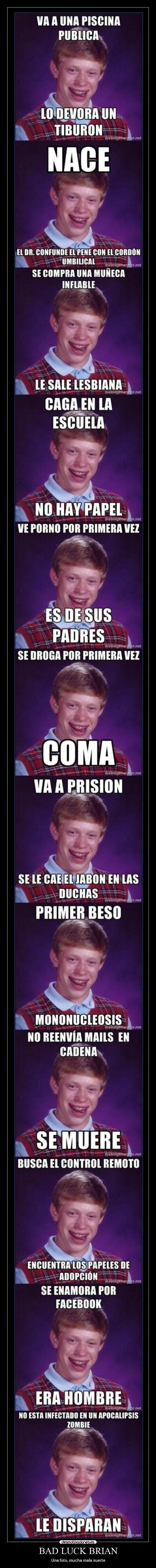 BAD LUCK BRIAN - Una foto, mucha mala suerte