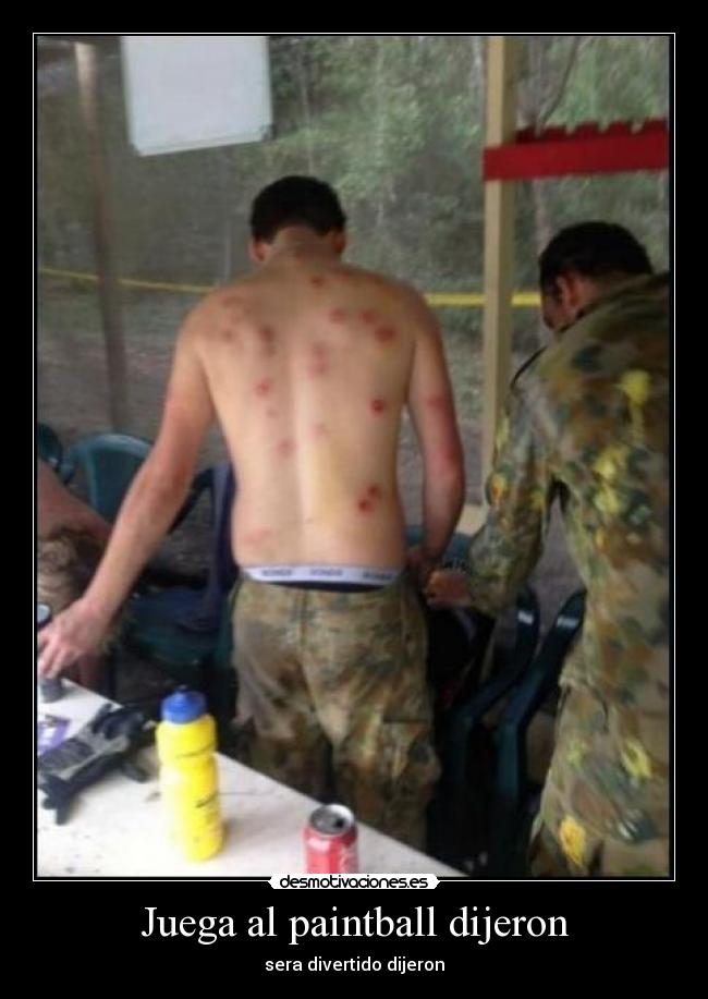 carteles paintball sus terribles consecuencias desmotivaciones