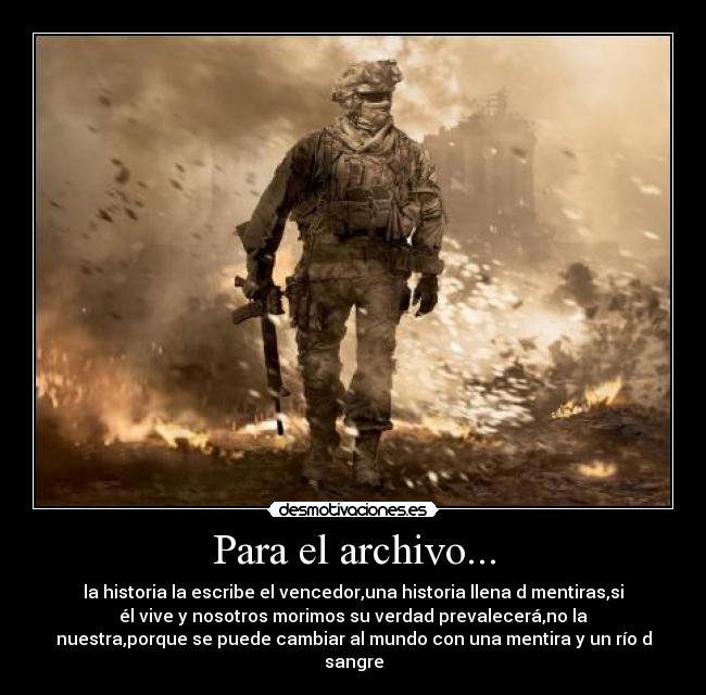 Para el archivo... - 