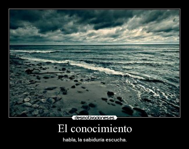 El conocimiento -