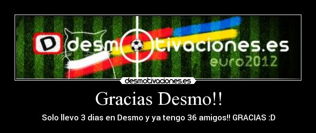 Gracias Desmo!! - 