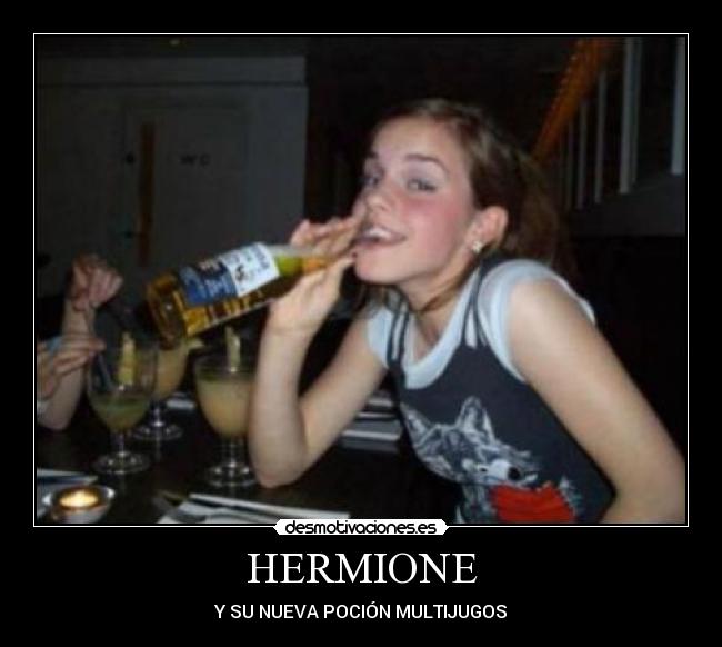 HERMIONE - Y SU NUEVA POCIÓN MULTIJUGOS