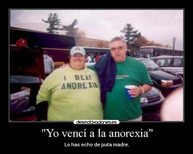 Yo vencí a la anorexia -