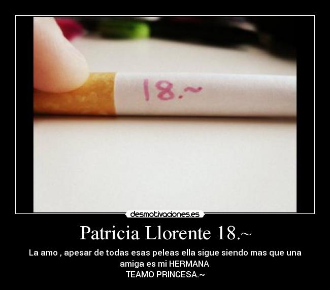 Patricia Llorente 18.~ - 