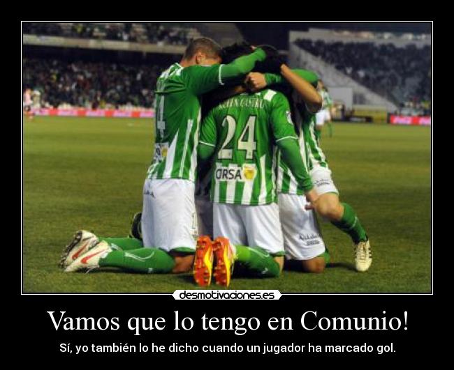 Vamos que lo tengo en Comunio! -