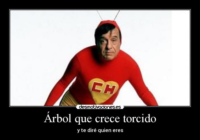 Árbol que crece torcido -