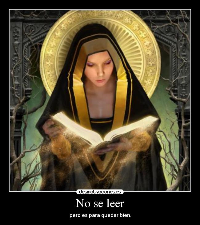 No se leer -